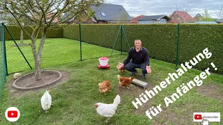 Hühnerhaltung für Anfänger ! Nutztierhaltung im eigenen Garten