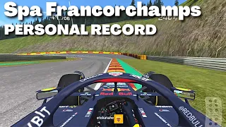 F1 Spa Francorchamps Hotlap With the RB18 | Real Racing 3