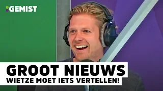 Wietze onthult hét grote nieuws! | 538 Gemist