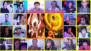 【海外の反応】One Piece Episode 1075 FULL Reaction mashup ワンピース1075 リアクション - LUFFYS BAJRANG GUN