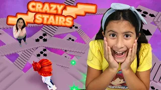 ROBLOX - ESCADAS MALUCAS -  CRAZY STAIRS - MARIA CLARA E JP GAMES