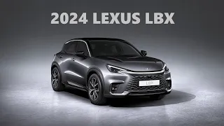 New 2024 Lexus LBX 👌 Luxury Small Hybrid SUV  and don't call it Yaris Cross!