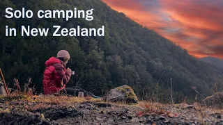 FIRST time Camping ALONE! - Solo Camping next to River