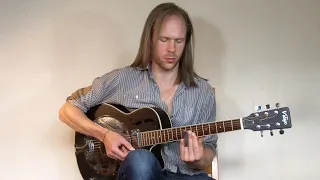 Blues slide guitar