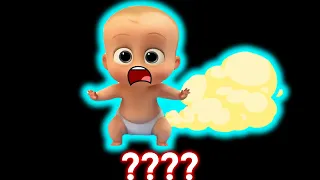 9 Boss Baby "Fart" Sound Variations in 38 Seconds