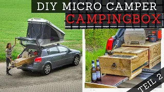 Camping-Box im Micro Camper | Ausbau in 5 Tagen Teil 2