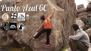 Punto Azul 6C | Ahedo Boulder | Sector Falange