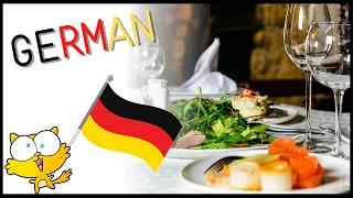 50 German phrases useful in restaurants - Dialogues in German in restaurants