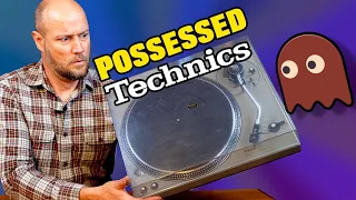 This Technics SL1500 turntable is behaving very weird - variable speed issue
