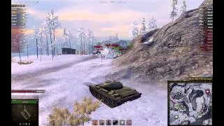 WoT T54 - 9 фрагов и эпичная Медаль Фадина.