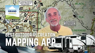 Ep. 356: Best Outdoor Recreation Mapping App | RV camping travel hiking
