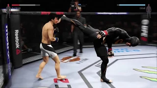 Batman vs. Jackie Chan (EA Sports UFC 2) - Crazy UFC 👊🤪