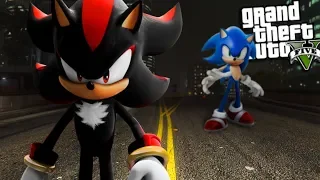 SHADOW the HEDGEHOG has RETURNED w/ SONIC (GTA 5 Mods)