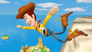 Toy Story Woody Ragdoll Jumps & Falls (GMOD) Episode 360