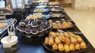 Aska Lara resort & spa buffet breakfast in Antalya 8/2/2024.