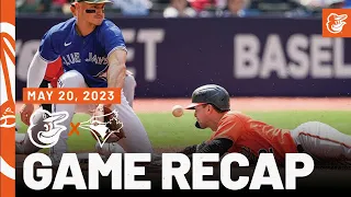 Orioles vs. Blue Jays Game Recap (5/20/23) | MLB Highlights | Baltimore Orioles