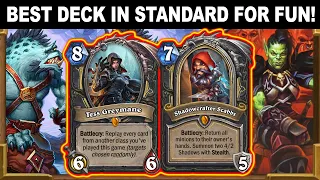 Best Deck In Standard To Have Fun With! Voyage to the Sunken City | Hearthstone