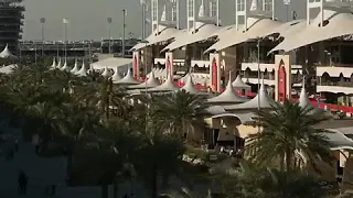 F1 2019 Bahrain. Формула 1 Бахрейн 2019. Проезд по трассе.