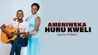 AMENIWEKA HURU KWELI (Lyrics Video) - PAPI CLEVER & DORCAS Ft MERCI PIANIST : MORNING WORSHIP 146