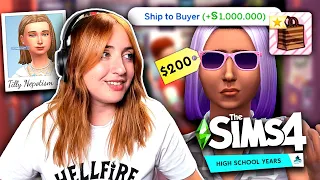 I made $9,999,999 by only selling clothes in The Sims 4: High School Years