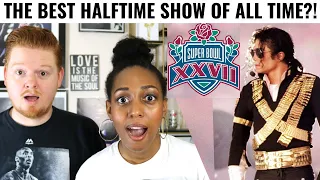 THIS WAS EPIC... Michael Jackson Super Bowl halftime show 1993 reaction (w/ Miranda the Moonwalker)