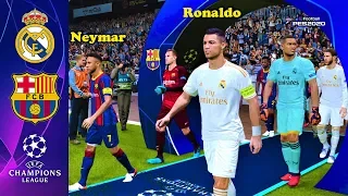 PES 2020 | Real Madrid vs Barcelona | Potential Lineup 2020/2021 | UCL | Gameplay PC