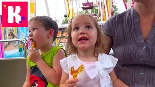 VLOG Katy in the amusement park