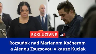 Mimoriadne štúdio: Vyhlásenie rozsudkov nad Marianom Kočnerom a Alenou Zsuzsovou v kauze Kuciak