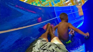 Bumped into a Kid on Waterslide at Stella Waterland