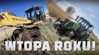 Wtopa roku 🤯🤯Utopiony Claas i New Holland! 🤦‍♂️