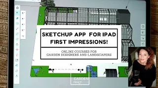 Sketchup app for ipad! My first impressions