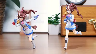 Tokai Teio - Comparing Uma Musume’s Running Formation With a Person | Stop Motion