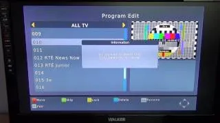 TV Star 505 DVB-T2 Receiver - Sort & Delete Channels