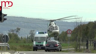 Einsatzkräfte Amokalarm Realschule Schwetzingen