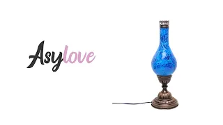 Asylove Alaaddin Lamp Setup Video, Turkish mosaic Alaaddin lamp installation video