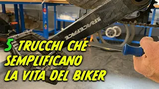 5 trucchi che semplificano la vita del biker