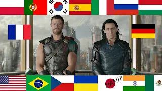 "GET HELP" in 15 different languages | Thor: Ragnarok