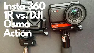 Insta 360 one R 1'inch edition VS. DJI Osmo Action