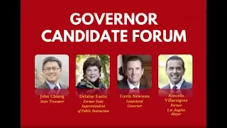 NUHW Governor Candidate Forum Oct. 22, 2017 (English)