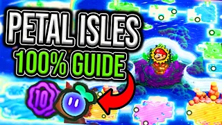 Super Mario Bros. Wonder 100% Full Guide - All Wonder Seeds and Purple Coins in Petal Isles