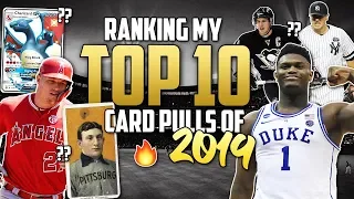 TOP 10 CARDS OF 2019! 🔥 + another $500 giveaway