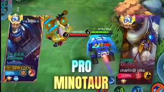 ||When JOHNSON Met a PRO MINOTAUR In High Rank😈🔥 || MOBILE LEGEND