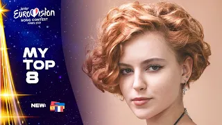 Junior Eurovision 2021 - Top 8 (NEW: 🇦🇱🇫🇷🇪🇸🇺🇦)