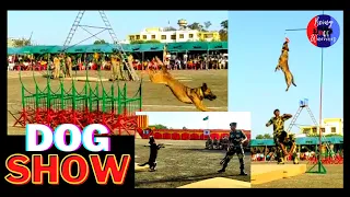 Dog Show AT BSF Campus Indore I BSF Dogs Training Video I