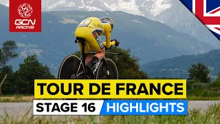 The Race Of Truth For The GC Fight! | Tour De France 2023 Highlights - Stage 16