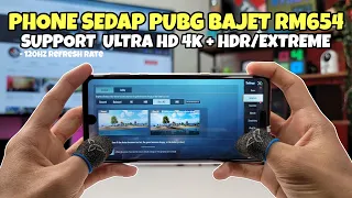 Phone Sedap PUBG Bajet RM654,Dapat Grafik UltraHD + HDR/EXTREME ! Seksa Sharp Aquos R3