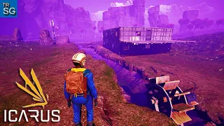 Icarus - Fabricator, Rifle, Mining Drill, Water and Reinforced Glass, New Frontiers Gameplay! #24