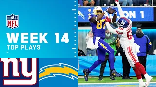 Chargers Top Plays from Week 14 vs. Giants | LA Chargers