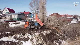 Вольск, оползневая зона 01.04.2021