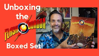 Unboxing Savage Worlds Flash Gordon boxed set
